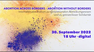 ABORTION ACROSS BORDERS - ABORTION WITHOUT BORDERS