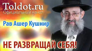 Рав Ашер Кушнир. Не развращай себя! Месилат Йешарим 55