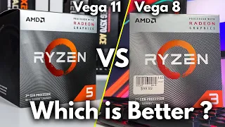 Ryzen 3 3200G vs Ryzen 5 3400 - Vega 8 vs Vega 11 Comparison||Which Should you buy 3200G or 3400G ?