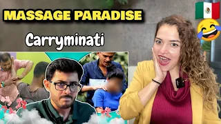 MASSAGE PARADISE - Carryminati | Reaction | Mexican Girl