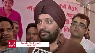 Arvinder Singh Lovely Joins BJP