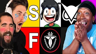 Vanoss Crew Tierlist Reaction w/ Nogla & Terroriser