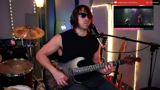 STITCH ME UP - Point North -  Blind Guitarist Shredding over song requests