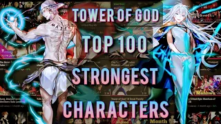 Tower of God Top 100 Strongest Characters