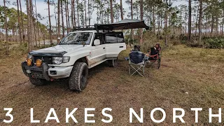 Spending the day at Three Lakes WMA North side. (Florida off road in the Montero/Pajero.)