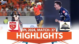 PBKS vs GT  IPL 2024 Highlights: Punjab Kings vs Gujarat Titans | Today Full Match Highlights