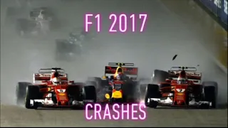 F1 2017 Crashes