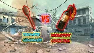 THERMITE GRENADE VS MOLOTOV COCKTAIL CALL OFF DUTY MOBILE