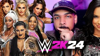 WWE 2K24 WOMEN'S ROSTER PREDICTIONS (INCL. NXT, LEGENDS, AND DLC)