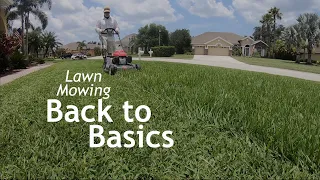 Lawn Mowing Tips | String Trim, Mow, Edge, Mow, Blow | How To Mow Bro