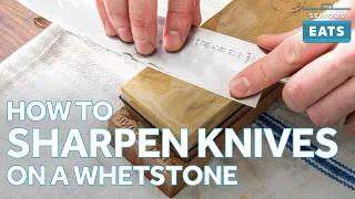 How to Sharpen a Knife on a Whetstone