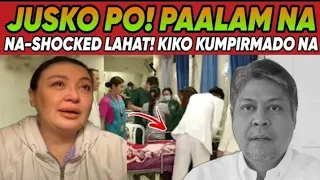 JUSKO PO! GRABE PALA ang NANG-YARI kay KIKO PANGILINAN KUMPIRMADO na SHARON CUNETA NAIYAK