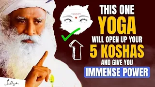 🔴SHOCKING!! | Must Try This Posture | This One Yoga Will Open Up Your 5 Koshas Of Body | Sadhguru