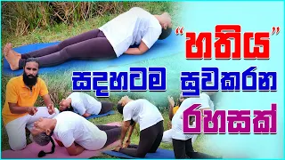 බෙහෙත් නැතුව "හතිය" සදහටම සුවකරන රහසක් | Best Yoga Poses for Asthma relief | Ayu Rahas EP 06