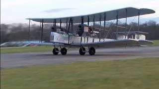 Vickers Vimy Flight by Museum Volunteers on Top Gear Circuit Dunsfold 2008