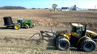 DRAINAGE TILE INSTALL (Complete Process)