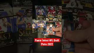 PACK OPENING!! ☠️ PANINI SELECT DRAFT PICKS ‘22 NFL FOOTBALL CARDS!! FUN RIP, NICE LOOKING PRODUCT!!