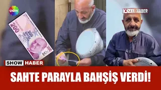 Darbukacı Bayram'a sahte bahşiş!