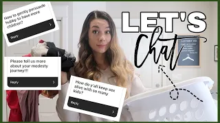 Christian Sex, Modest Fashion, Submitting to your Husband, & More | Laundry Chat Q&A