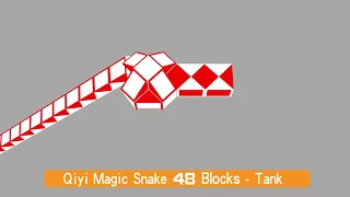 Qiyi Magic Snake Tutorial   48 Blocks - Tank