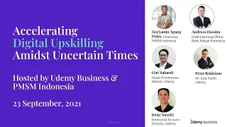 Udemy Business Virtual Event - Accelerating Digital Upskilling Amidst Uncertain Times