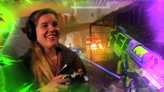 MY WIFE PLAYED DESTINY 2 AND IS AN ABSOLUTE KILLING MACHINE!!