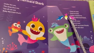 BABY SHARK |Baby shark book of SONG AND SINGALONG |Read aloud bedtime story 4u.