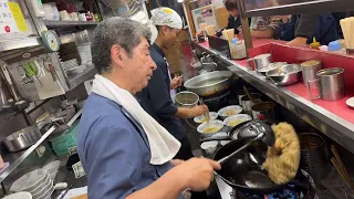 The world's best fried rice made by a legendary 78 years old.Recommended restaurants in Tokyo.