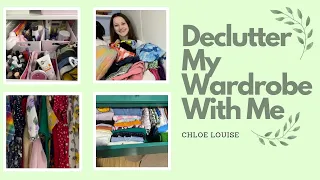 Declutter My Wardrobe With Me! Declutter Motivation!