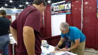 Carlos Alazraqui, voice of Rocko from Rocko's Modern Life, signing autographs