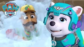 Everest ratuje Alexa i pana Portera przed śnieżycą! - Psi Patrol PAW Patrol po polsku