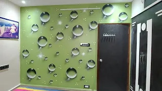 3D babules wall design// new wall design