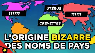 L'origine BIZARRE des NOMS DE PAYS 🗺️