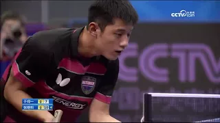 2017 China National Games (MS-R32) ZHANG Jike Vs YU Hey [Full Match/Chinese|HD]