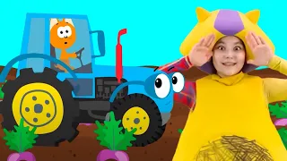 Синий Трактор, Котенок Котэ и Кукутики - Песенки и Мультики для малышей! Новинки