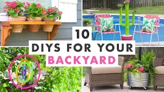 10 DIY Projects to Get Your Backyard Ready for Summer