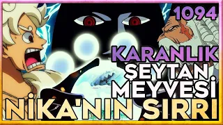 KARANLIK ŞEYTAN MEYVESİ l LUFFY TANRI NİKA SIRRI! ONE PİECE 1094 MANGA İNCELEMESİ