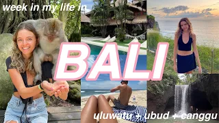 The best week ever in BALI | Backpacking Asia ep. 6