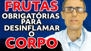 5 MELHORES frutas para DESINFLAMAR o seu corpo - Dr. Charles Genehr