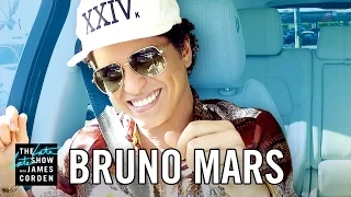 Bruno Mars Carpool Karaoke