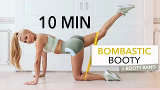 10 MIN BOMBASTIC BOOTY - activate your butt muscles & make them grow I Pamela Reif