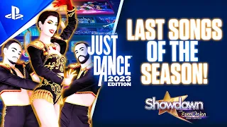 JUST DANCE 2023 | LAST SONGS OF SEASON 2: SHOWDOWN | PS5 Gameplay