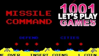 Missile Command (Arcade) - Let's Play 1001 Games - Episode 110