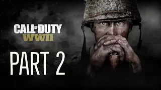 CALL OF DUTY WWII - PART 2 - GAMEPLAY - ALIENWARE 15 R3 - ULTRA SETTINGS - I7-7700HQ - GTX 1070