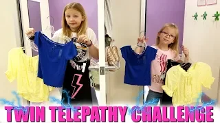 TWIN TELEPATHY OUTFIT CHALLENGE!!!