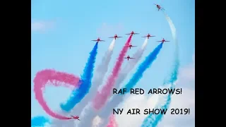 2019 New York Air Show - RAF RED ARROWS- Royal Air Force - SATURDAY, August 24th, Stewart Airport