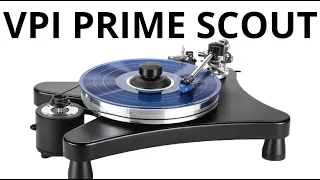 VPI PRIME SCOUT TURNTABLE REVIEW. INCLUDES A FEW CARTRIDGES AND CLAMPS/STABILISERS IN THERE TOO