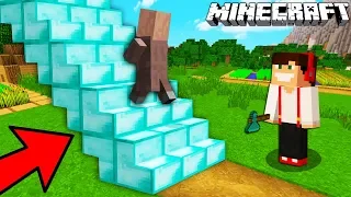 NAJRZADSZE DIAMENTOWE SCHODY DO NIEBA ODKRYTE PRZEZ GPLAYA W MINECRAFT?!