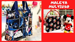 Maleta Multiuso - DIY Travel bag -| Aline Nunes - By Aan Crafts