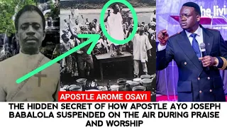 THE HIDDEN SECRET OF HOW APOSTLE AYO BABALOLA SUSPENDED ON THE AIR DURING PRAISE & WORSHIP- AP AROME